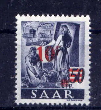 (650) Saarland Nr.235                  **  postfrisch