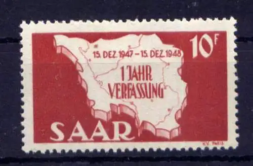 (661) Saarland Nr.260                  **  postfrisch