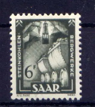 (670) Saarland Nr.277                  *  ungebraucht