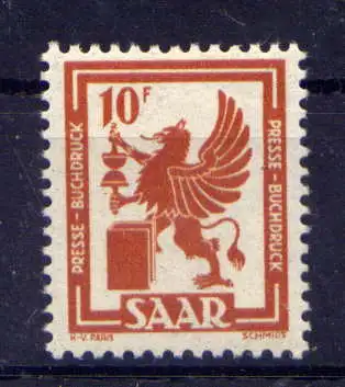 (672) Saarland Nr.279                  **  postfrisch