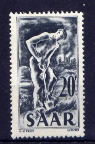 (676) Saarland Nr.283                  **  postfrisch