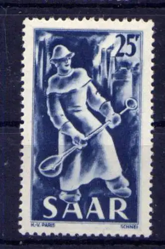 (677) Saarland Nr.284                  **  postfrisch