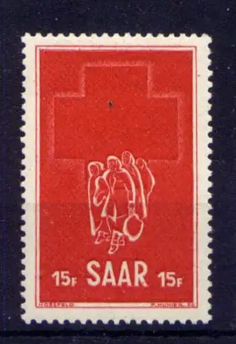 (687) Saarland Nr.318                  **  postfrisch