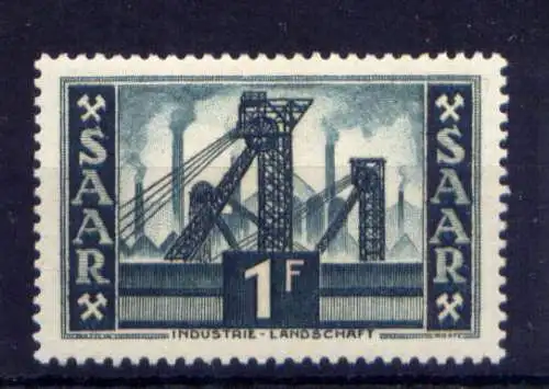 (689) Saarland Nr.319                  **  postfrisch