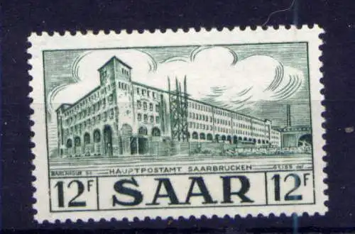 (694) Saarland Nr.326                  **  postfrisch