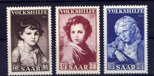 (699) Saarland Nr.338/40                  **  postfrisch