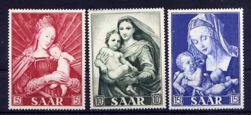 (707) Saarland Nr.351/3                  **  postfrisch