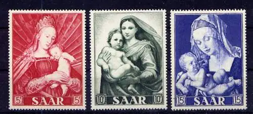 (708) Saarland Nr.351/3                  **  postfrisch