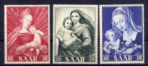 (709) Saarland Nr.351/3                  **  postfrisch