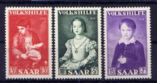 (710) Saarland Nr.354/6                  **  postfrisch