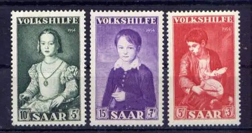 (711) Saarland Nr.354/6                  **  postfrisch