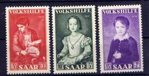 (713) Saarland Nr.354/6                  **  postfrisch