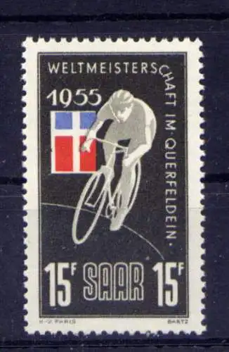 (714) Saarland Nr.357                  **  postfrisch