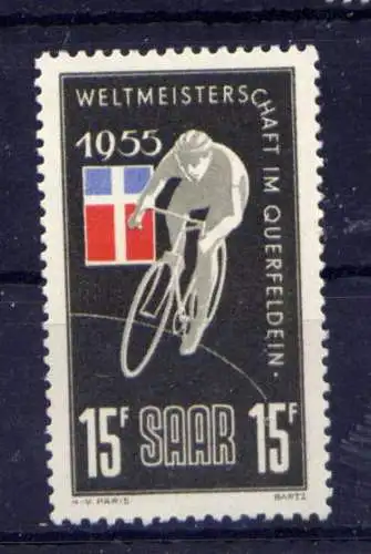 (715) Saarland Nr.357                  **  postfrisch