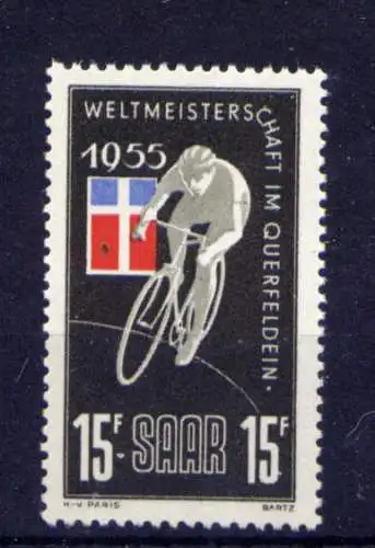 (717) Saarland Nr.357                  **  postfrisch