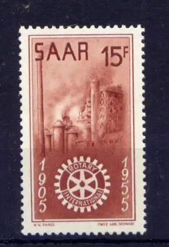 (718) Saarland Nr.358                  **  postfrisch