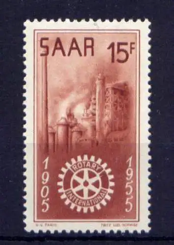 (719) Saarland Nr.358                  **  postfrisch