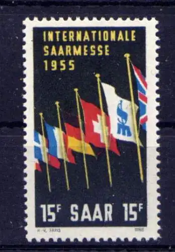 (723) Saarland Nr.359                  **  postfrisch