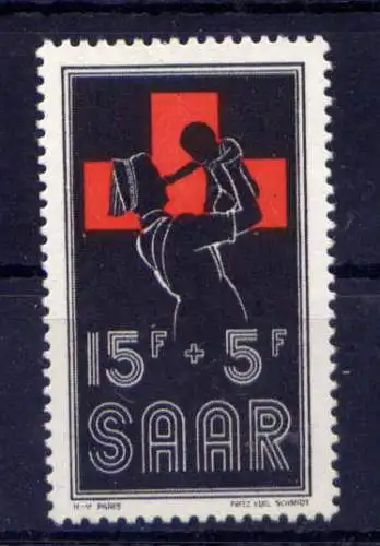 (724) Saarland Nr.360                  **  postfrisch