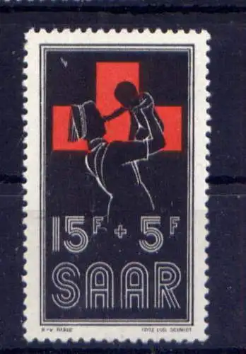 (725) Saarland Nr.360                  **  postfrisch