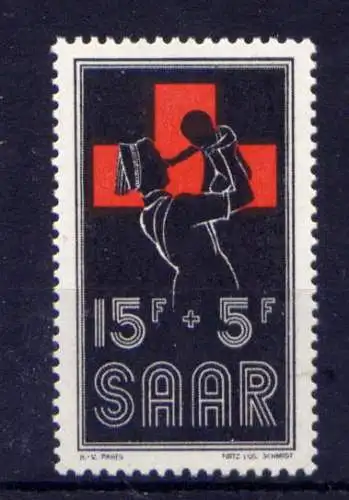 (727) Saarland Nr.360                  **  postfrisch