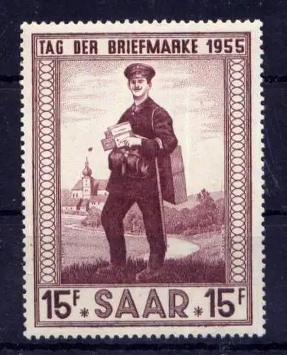 (729) Saarland Nr.361                  **  postfrisch