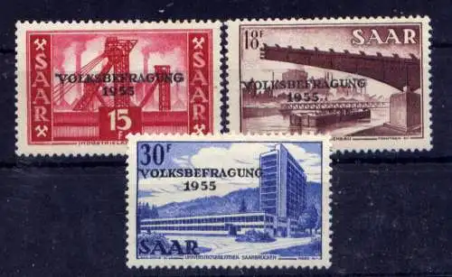 (732) Saarland Nr.362/4                  **  postfrisch