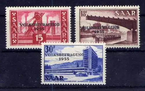 (735) Saarland Nr.362/4                  **  postfrisch