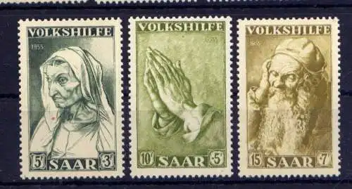 (737) Saarland Nr.365/7                  **  postfrisch