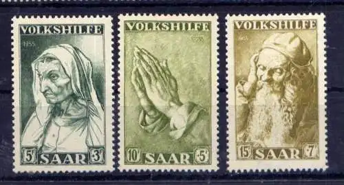 (738) Saarland Nr.365/7                  **  postfrisch