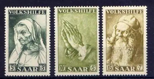 (739) Saarland Nr.365/7                  **  postfrisch