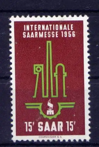 (740) Saarland Nr.368                  **  postfrisch