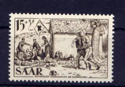 (750) Saarland Nr.370                  **  postfrisch