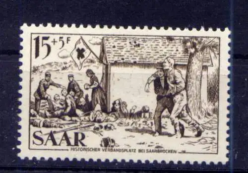 (751) Saarland Nr.370                  **  postfrisch