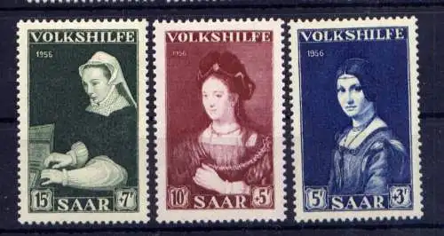 (761) Saarland Nr.376/8                  **  postfrisch