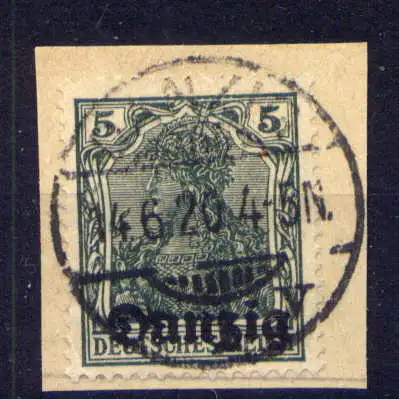 (301) Danzig Nr.1                         O  gestempelt