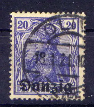 (305) Danzig Nr.4                         O  gestempelt