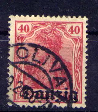 (307) Danzig Nr.6                         O  gestempelt