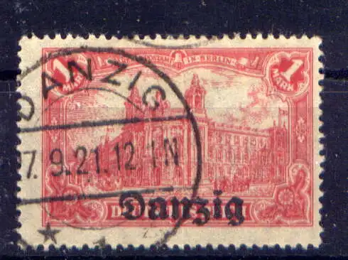 (309) Danzig Nr.8                         O  gestempelt