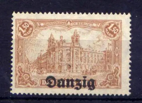 (311) Danzig Nr.10                         (*)  ohne Gummierung