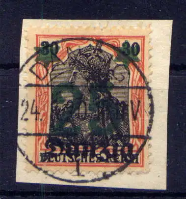 (316) Danzig Nr.18                         O  gestempelt