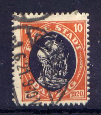 (326) Danzig Nr.54                         O  gestempelt