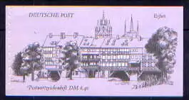 (33455) DDR Markenheftchen Nr.10 postfrisch