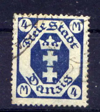(353) Danzig Nr.123                         O  gestempelt