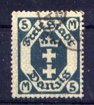 (354) Danzig Nr.124                         O  gestempelt