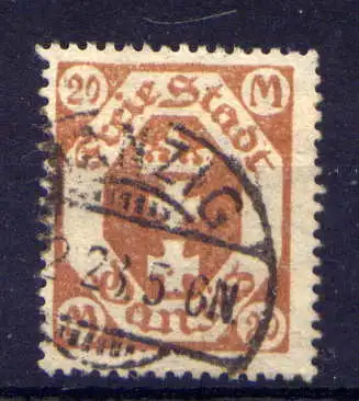 (356) Danzig Nr.126                         O  gestempelt