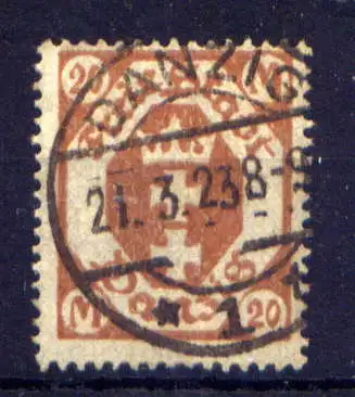 (357) Danzig Nr.126                         O  gestempelt