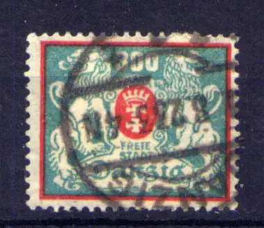 (364) Danzig Nr.130                         O  gestempelt
