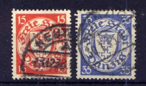 (422) Danzig Nr.214/5                         O  gestempelt
