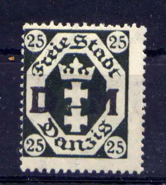 (443) Danzig Dienst Nr.5                        *  ungebraucht